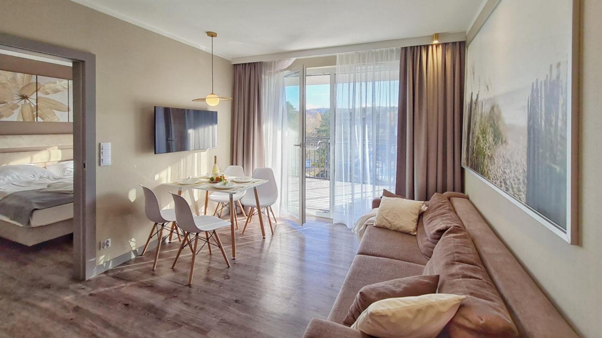 Holiday Home Bel Mare 305E Z Sypialnia I Z Balkonem Międzyzdroje Kültér fotó